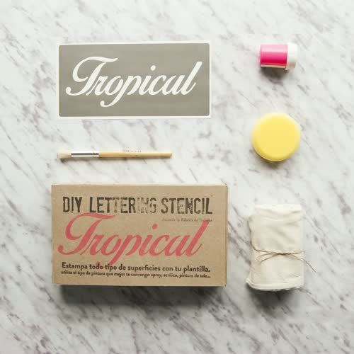 DIY-Kit Stencil Lettering 2