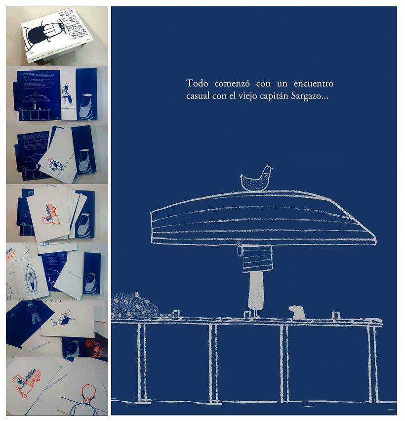 ¿Qué hace un hombre con una sardina en la cabeza? 0