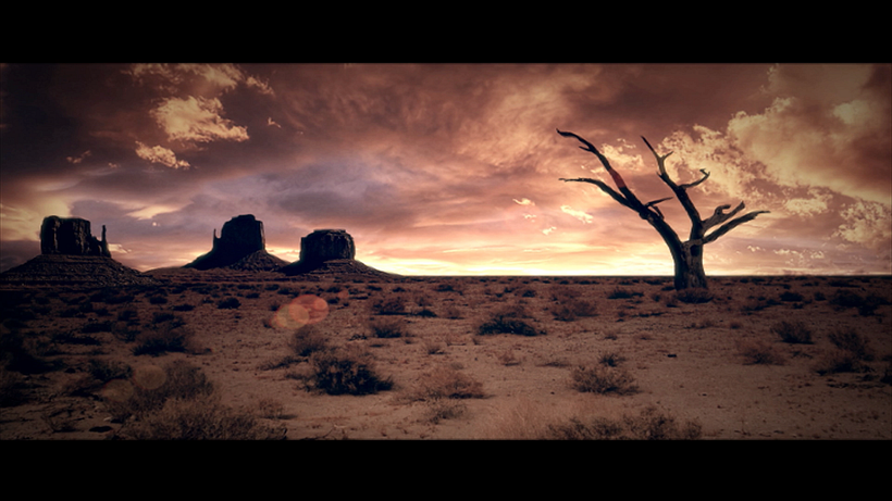 MattePainting y proyeccion - Desierto - 3D