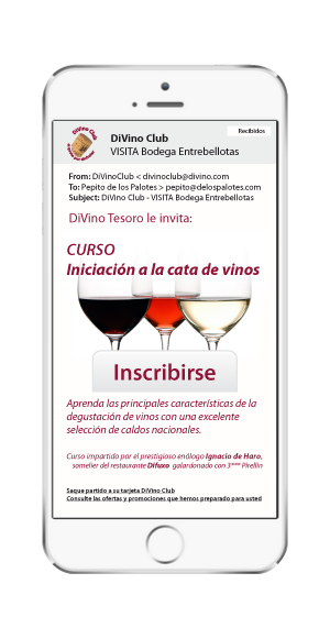 DiVino Club. E-mail marketing multiplataforma 1