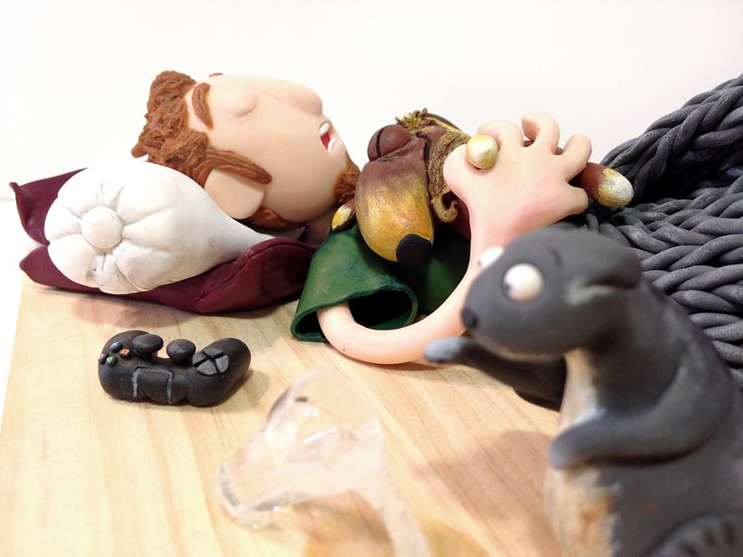 La siesta de Pablo, Tera y Bengala 7