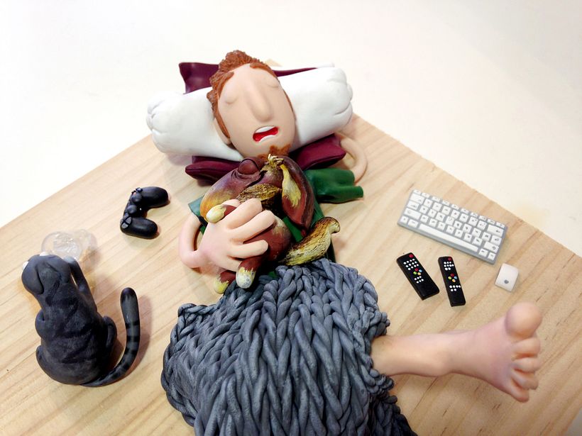La siesta de Pablo, Tera y Bengala 11