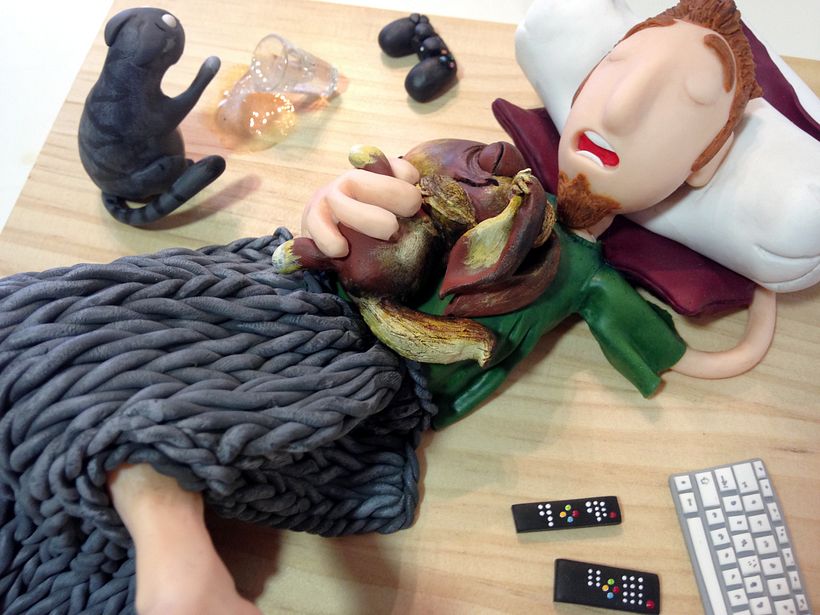 La siesta de Pablo, Tera y Bengala 15