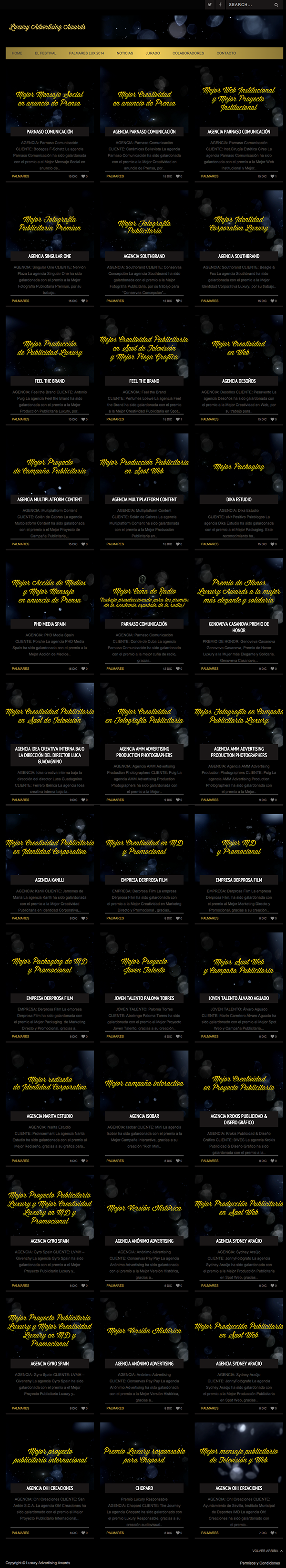 Luxury Advertising Awards Web 4