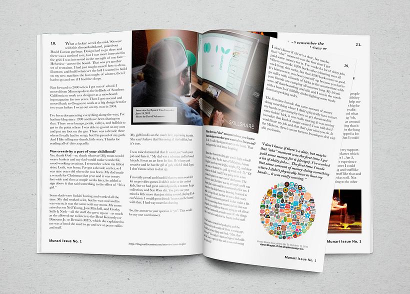 Mi Proyecto del curso  Introducción al Diseño Editorial 4