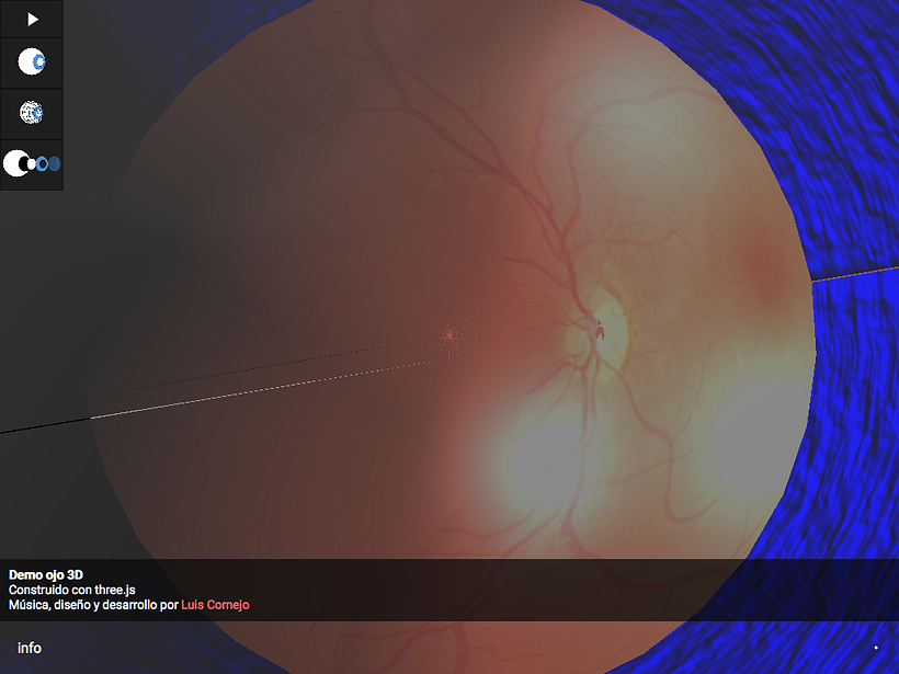 Demo Ojo 3D three.js 4