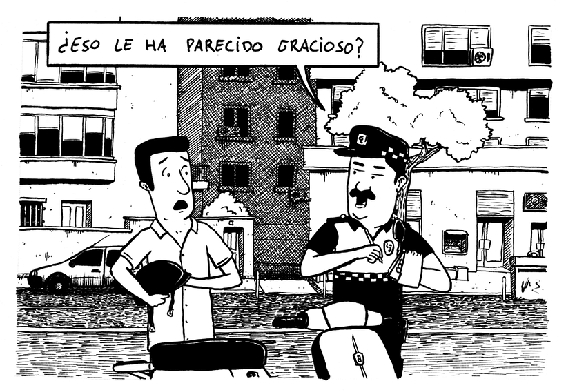 Con más o menos gracia - Comic 38