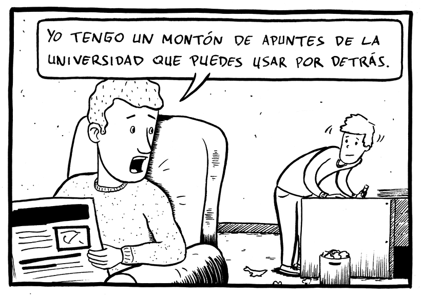Con más o menos gracia - Comic 52