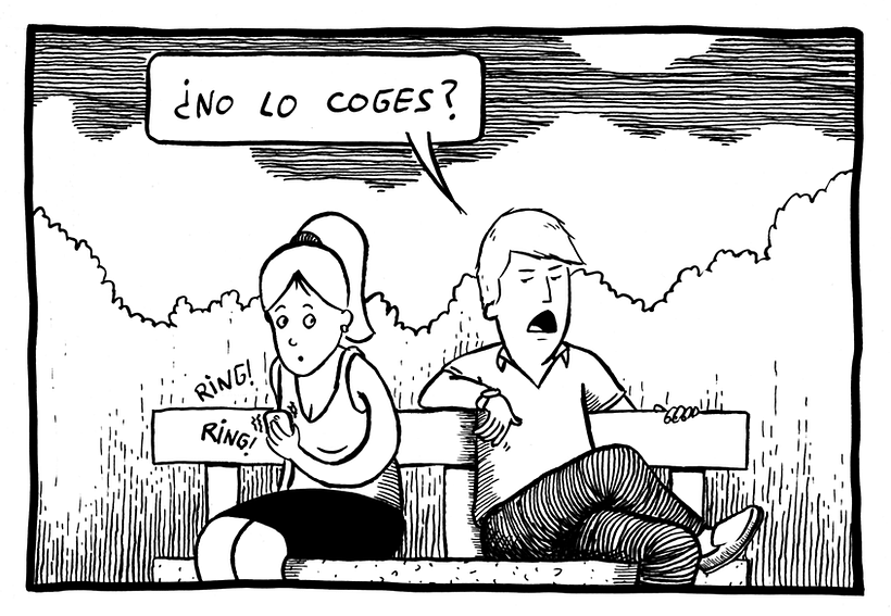 Con más o menos gracia - Comic 57