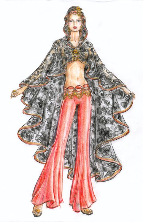 Ilustración de Moda 4