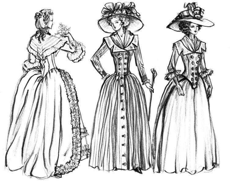 Ilustración de Moda 19