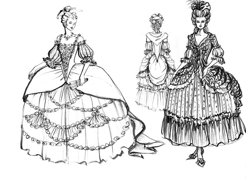 Ilustración de Moda 21