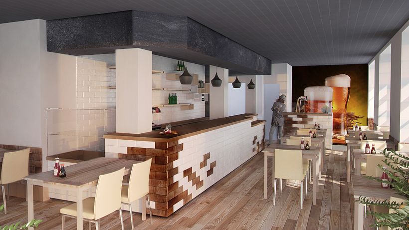 3D Cafetería en Goya 0