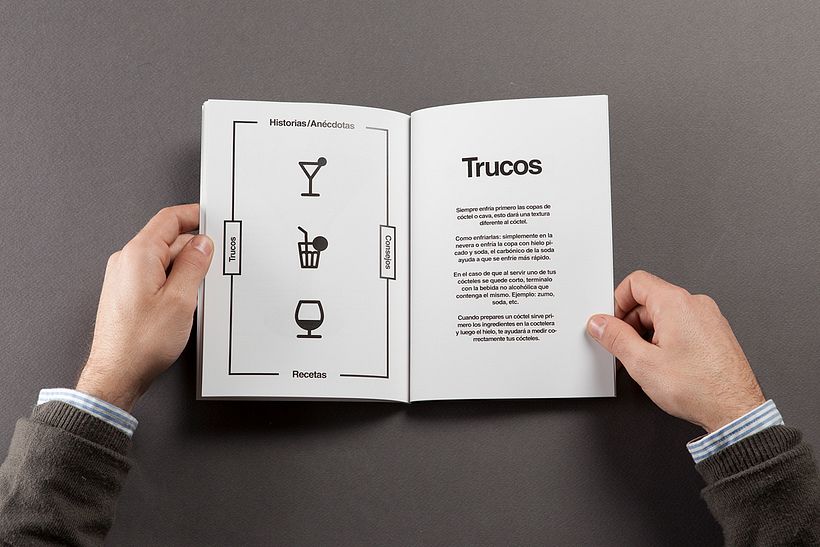 Diseño de carta de cocktails para Nectar Events 5