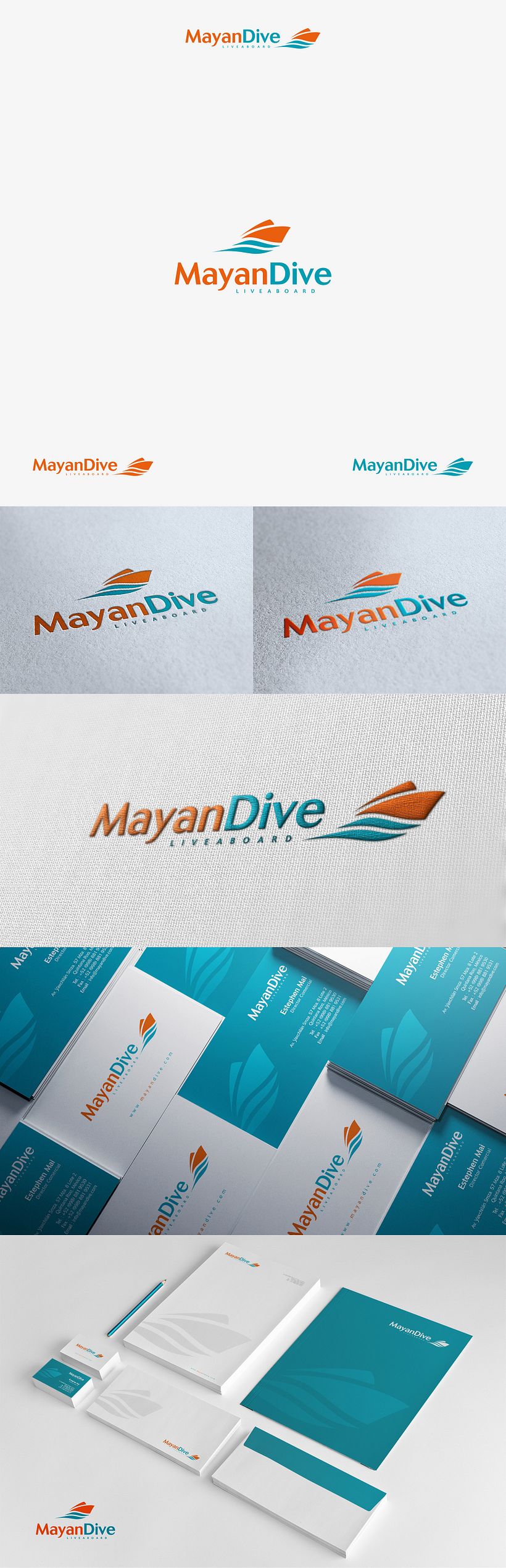BRANDING - MayanDive (Cruceros de buceo) -1