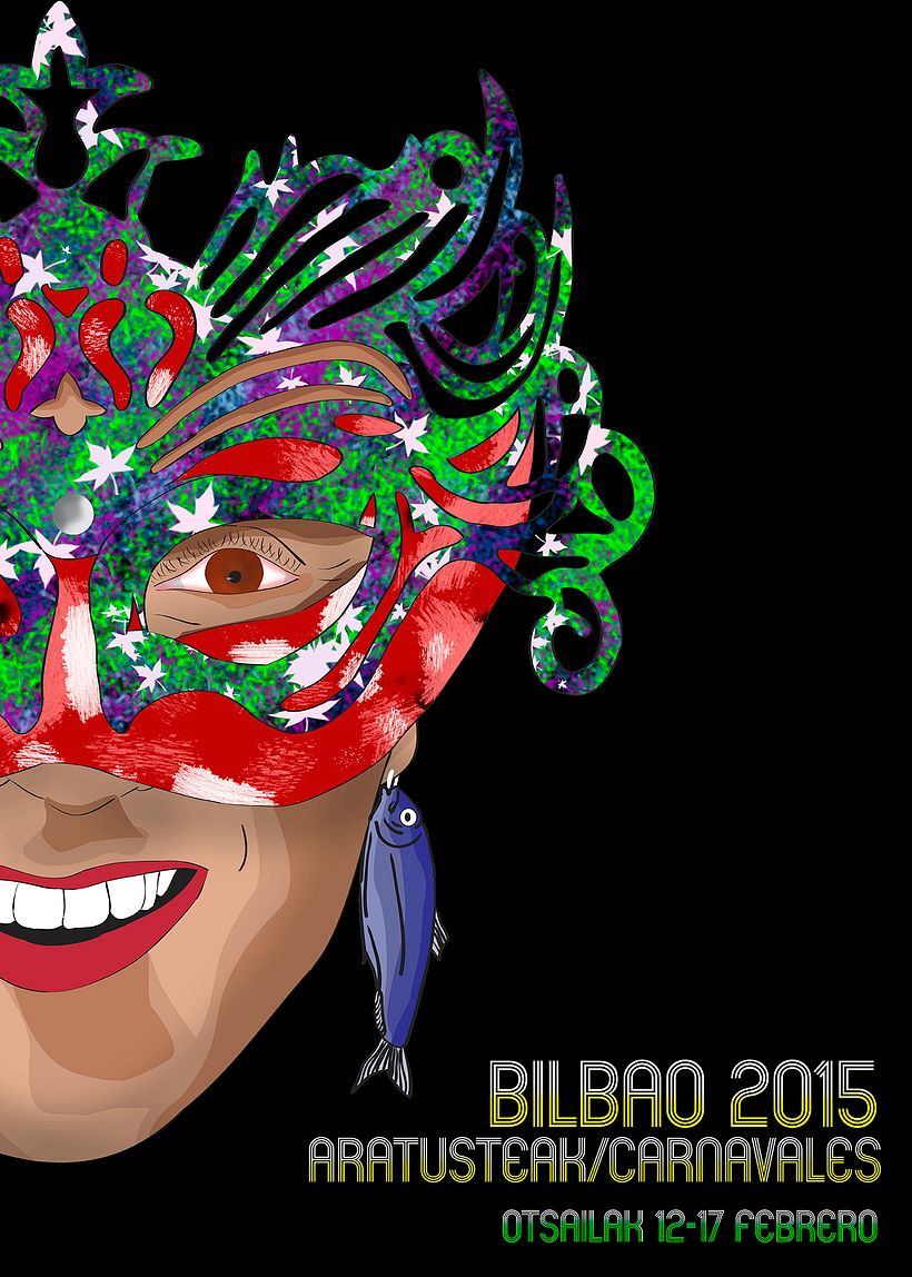 Cartel Carnavales Bilbao 2015 0