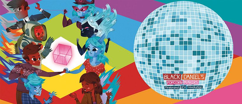 BLACK DANIEL’S POPCORN MAKERS ALBUM ILLUSTRATED 1