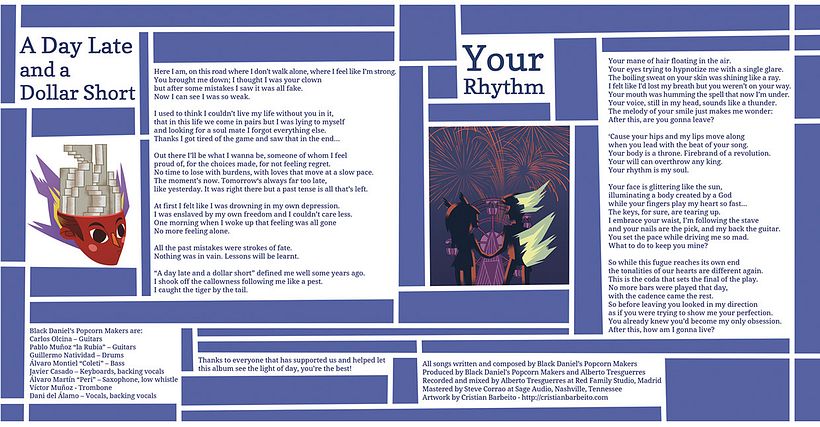 BLACK DANIEL’S POPCORN MAKERS ALBUM ILLUSTRATED 5