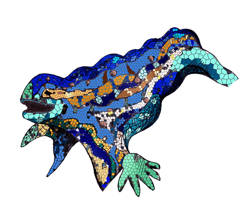 Salamandra del Parc Güell -1