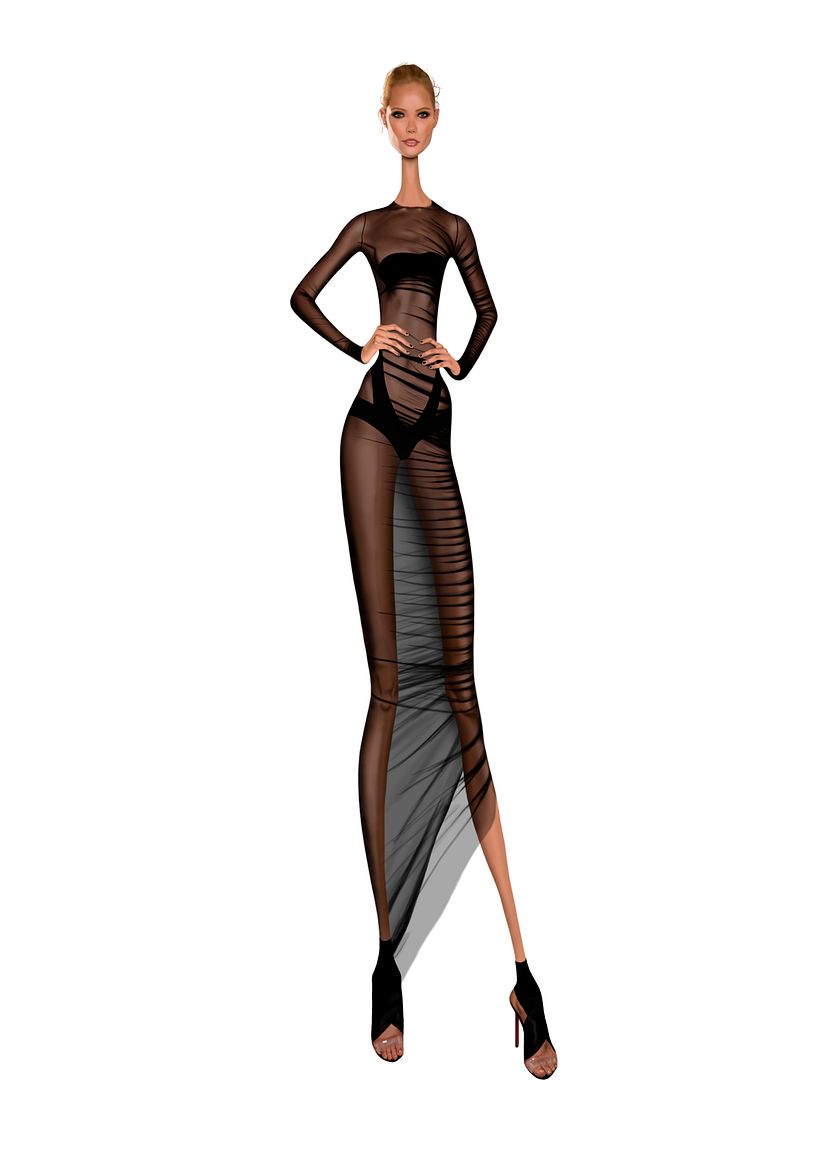 Ilustración de moda -1
