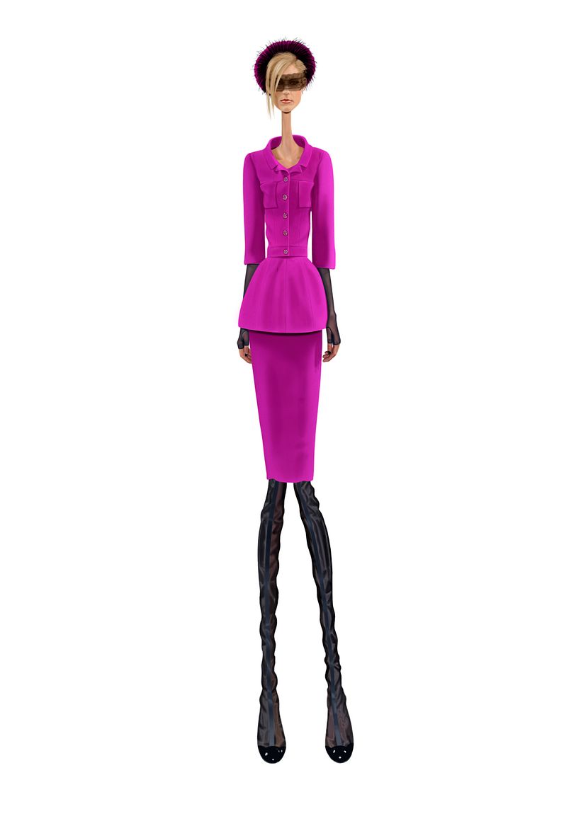 Ilustración de moda 2