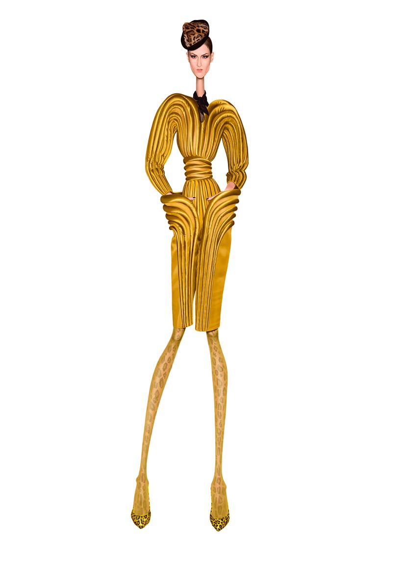 Ilustración de moda 6