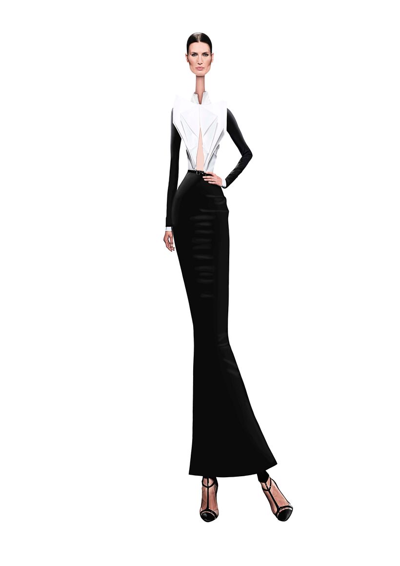Ilustración de moda 7