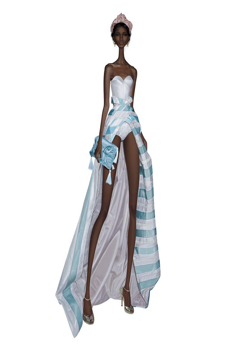 Ilustración de moda 8