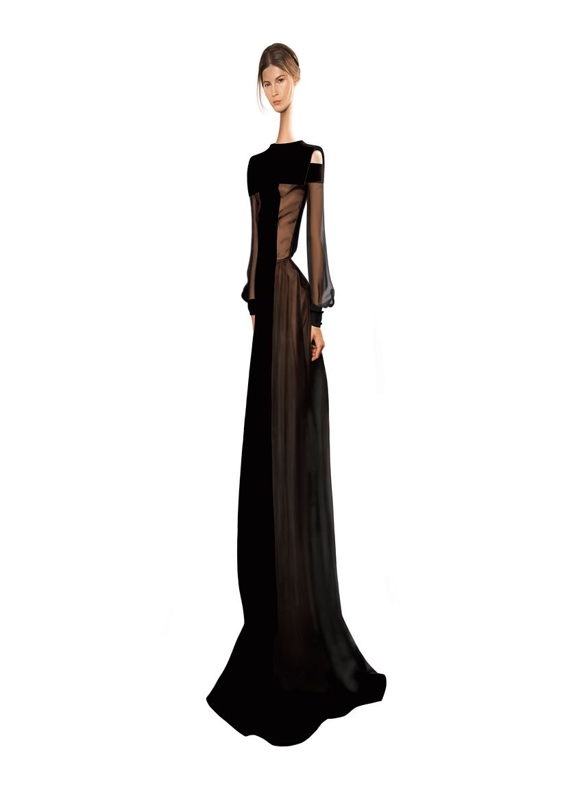 Ilustración de moda 9