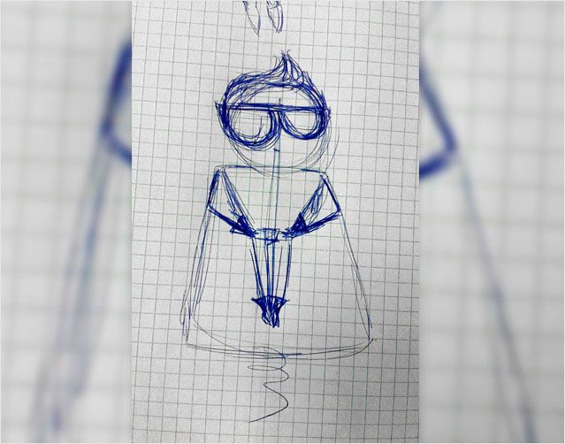 Superhero (Ilustración + Proceso) 1