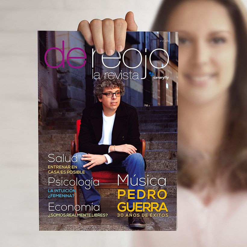 Revista de reojo. Lectura abordo de la aerolínea Canary Fly. Edición 8. -1