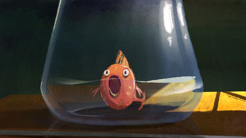 Water path for a fish- TOMAVISTAS STUDIO 8