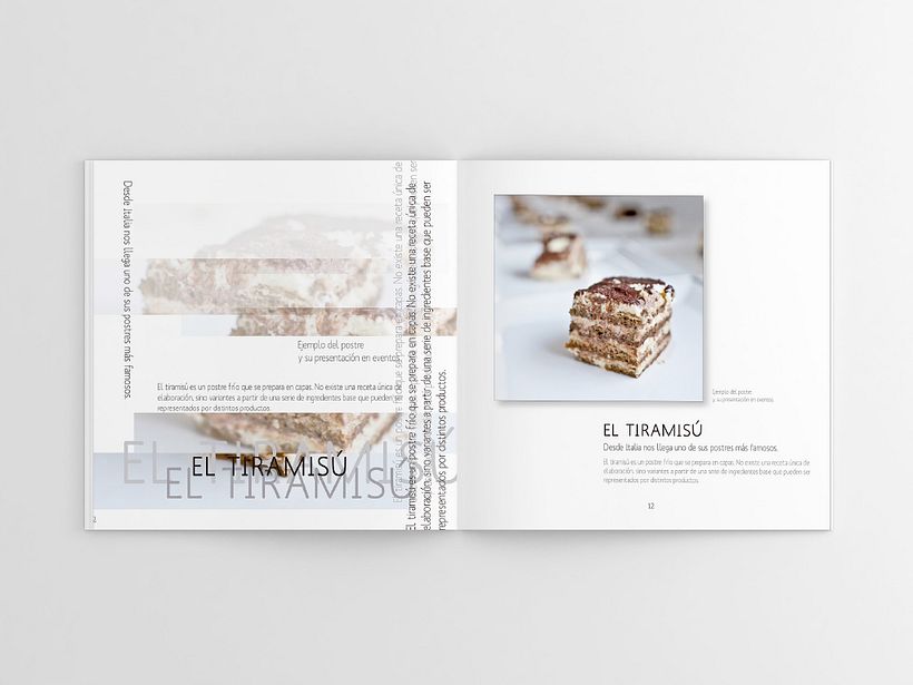 Tiramisú deconstruido - Fotografía