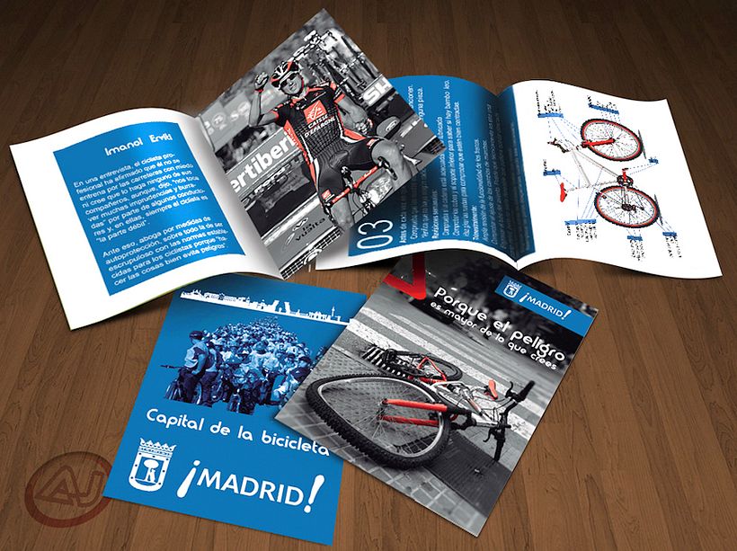 Folleto de seguridad vial en bicicleta 10