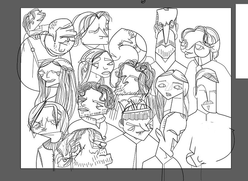 Game of Thrones - Ilustración tradicional