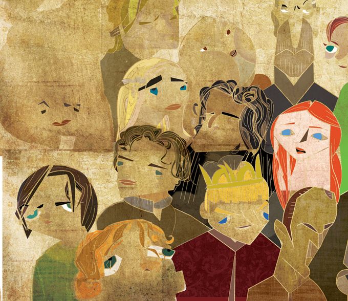 Game of Thrones - Ilustración tradicional