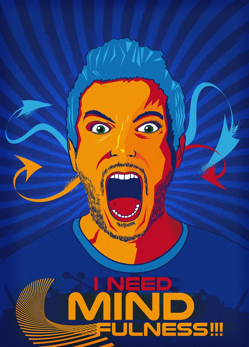 Mi Proyecto del curso Ilustra con garra y vencerás. Mindfulness -1