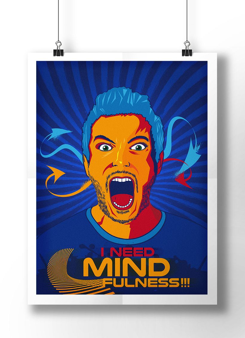 Mi Proyecto del curso Ilustra con garra y vencerás. Mindfulness -1