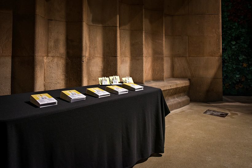 Postal de Nadal. La Sagrada Família.  4