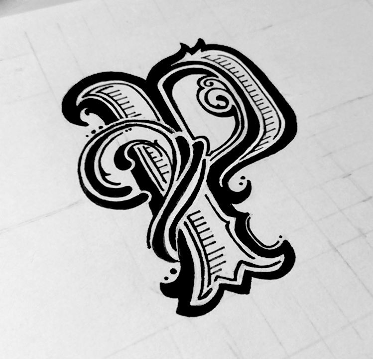 Iniciales tipográficas | J & P 3