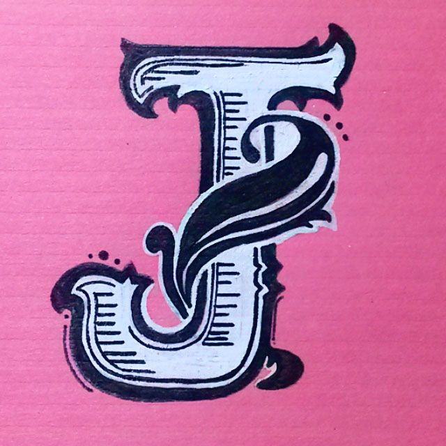 Iniciales tipográficas | J & P 4