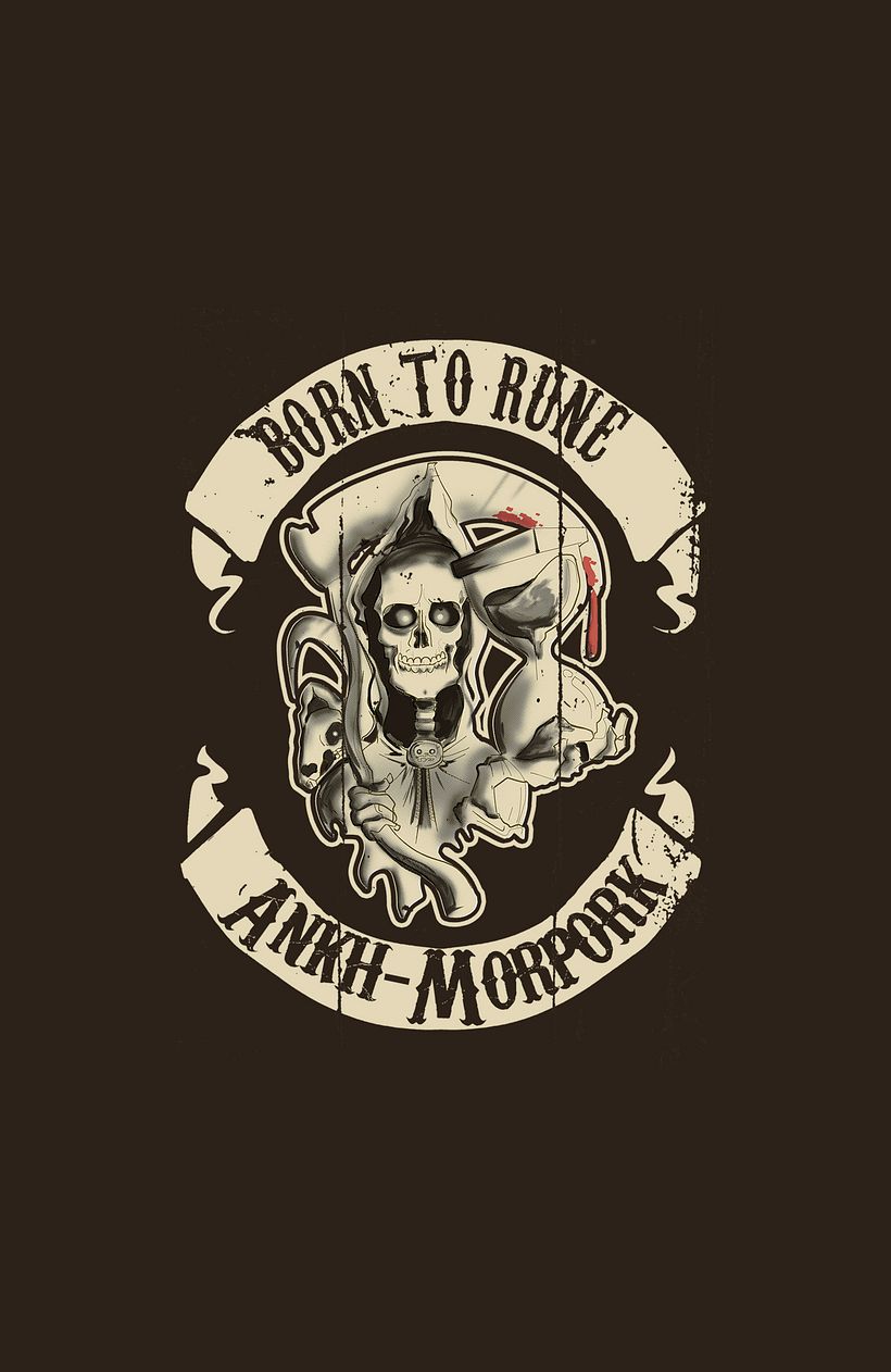 "Born to Rune" T-shirt design -1