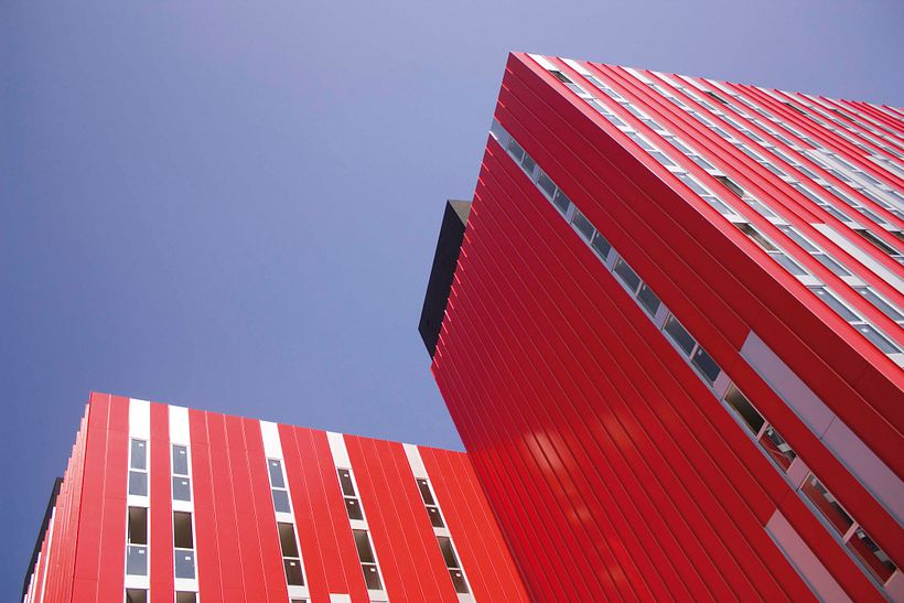 Residencia Universitaria Gandia · Fotografía aquitectónica 2