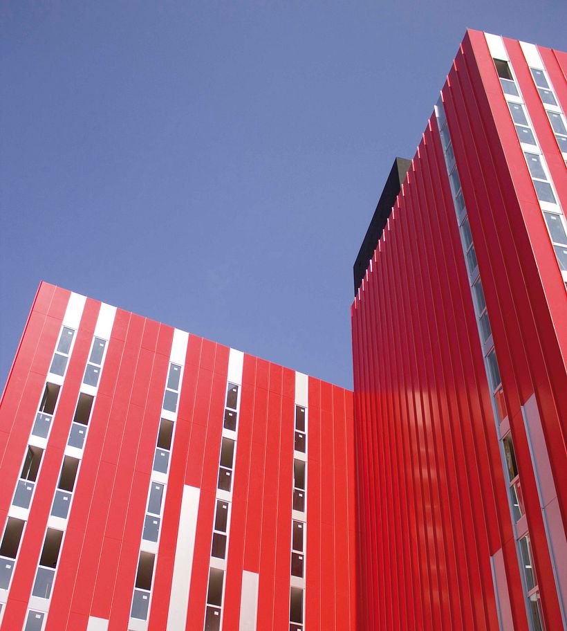 Residencia Universitaria Gandia · Fotografía aquitectónica 3