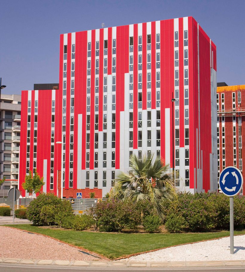Residencia Universitaria Gandia · Fotografía aquitectónica 4