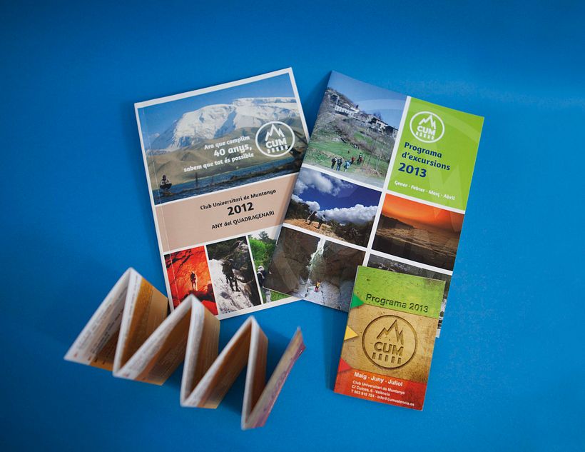 Club Universitari de Muntanya VLC · Grafismo y publicidad 2