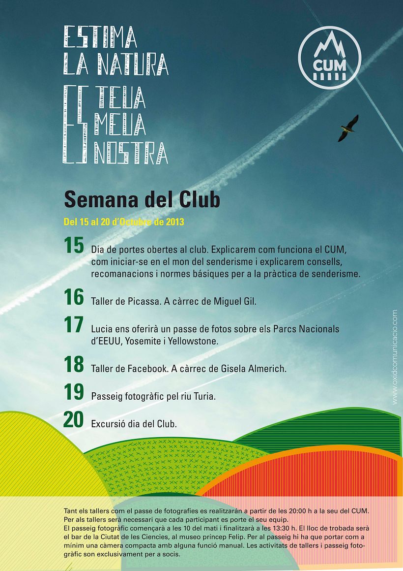 Club Universitari de Muntanya VLC · Grafismo y publicidad 8