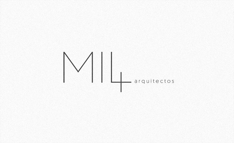 Identidad del estudio de arquitectura 1004 0