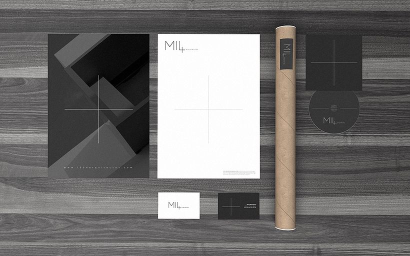 Identidad del estudio de arquitectura 1004 5