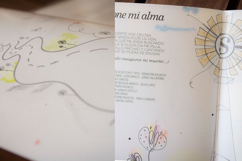 Arte de disco  VIVIR ES HOY 4